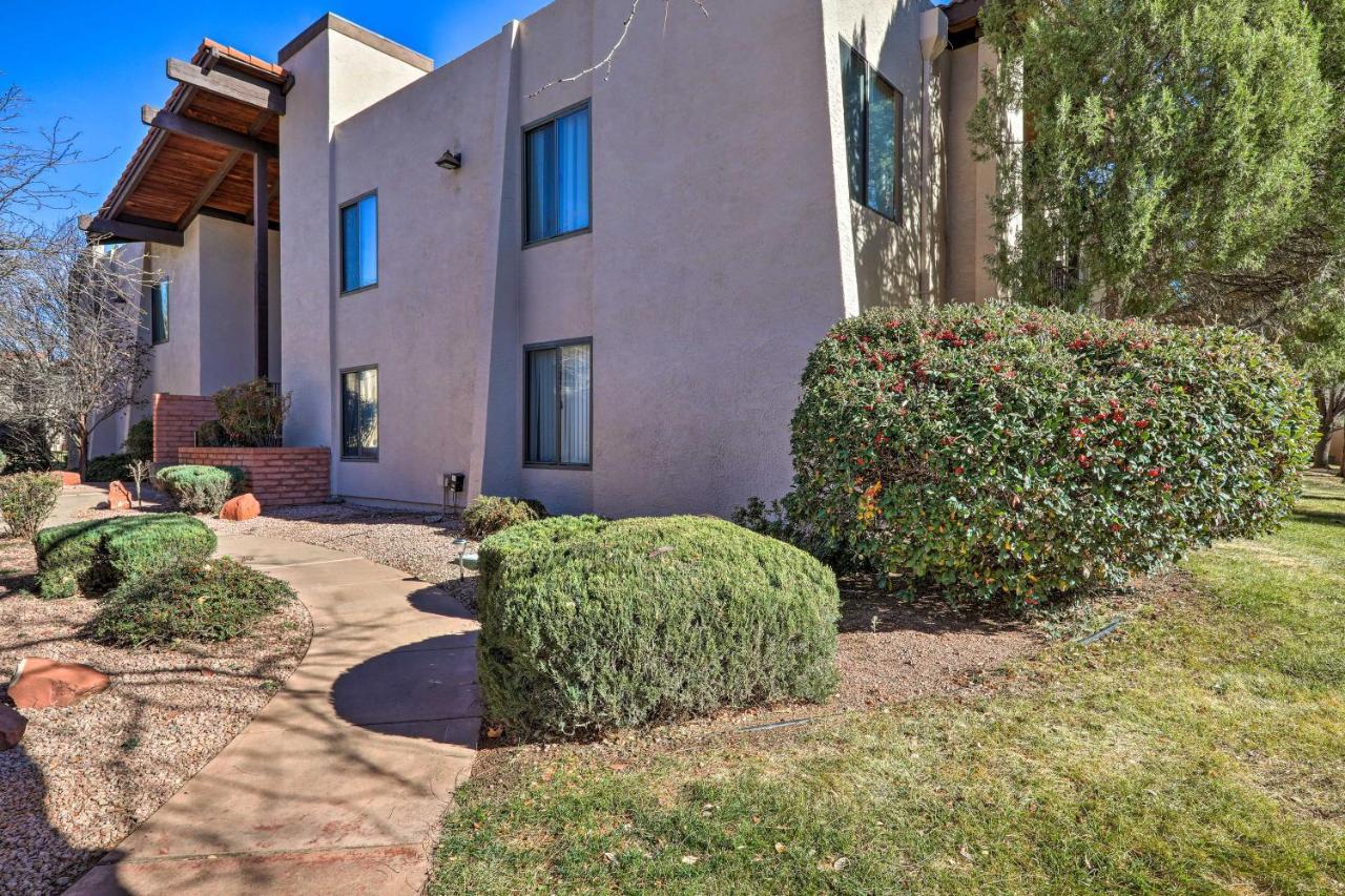 Sedona Condo Mtn Views, Balcony And Hot Tub Access Bagian luar foto