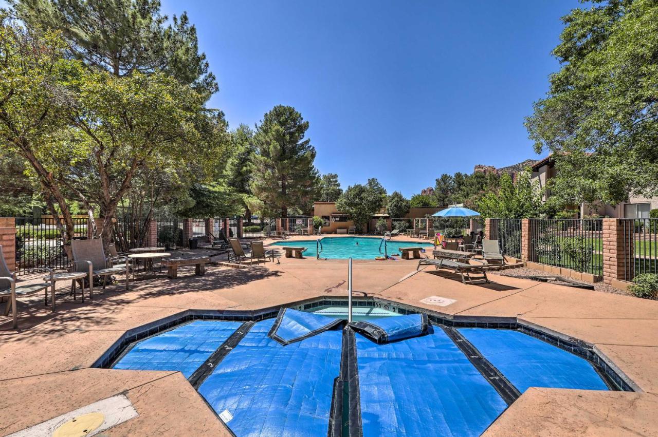 Sedona Condo Mtn Views, Balcony And Hot Tub Access Bagian luar foto