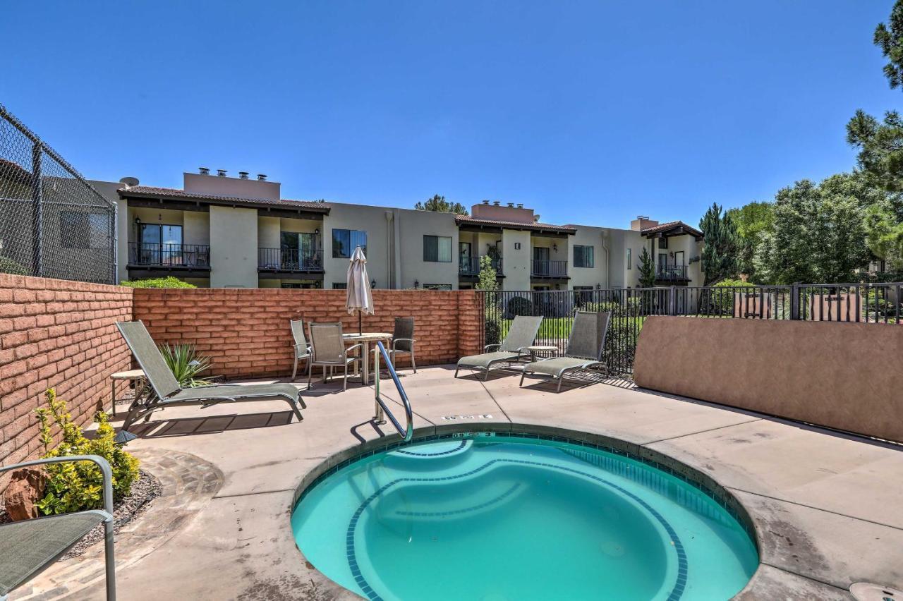 Sedona Condo Mtn Views, Balcony And Hot Tub Access Bagian luar foto